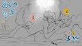 FIXED PRICE YCH - Moonlit Couple ($35) by postponedmovies