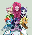 :Gift:Genderswap Ponies... by sssonic2