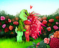 Love in roses(by 55xXGlai-s-z-s-eXx55) by ZzBluSniper21zZ