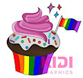 ♡ Pride cupcake ♡ by Zille