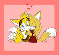 Tails x Zooey - Valentines Day's Kiss by MauricioG