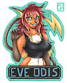 Eve Bust Badge (AC 2019) by Xfactor3802