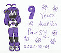 Happy 9th anniversary, Mariko Pansy!