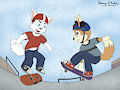 Skater Boys by pentrep