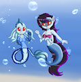 Oceana and Mermaid Lunette