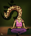 A Peaceful Yoga Session by KwallaTKoala