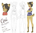 Chai the hyena by KokoTheCowFox