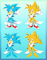 The fusion of Sonic and Tails