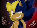 (Lineless) Dark Super Sonic Fleetway
