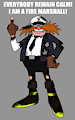 Fire Marshall Eggman