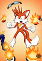 Kingston the Bare Fire Fox