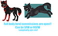 Full body feral commissions are open!