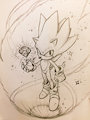 Super Sonic and Chaos emerald