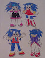 Sonic in Everyone's Outfit 2