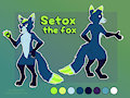 Setox the fox, Ref-Sheet