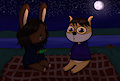 Picnic at Night [Animal Crossing Style]
