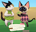 Milky And Vanilla As Villagers