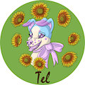Tel in Sunflowers by NightWolf714