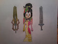 Tiff's Seasonal Dress and Sword - Set #4 by Universe1029