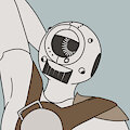 Member of the Portal Robot Race V1 - Amethyst Commission #3