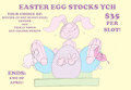 Easter Egg Stocks YCH - OPEN by AngelBlancoArts
