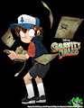 Gravity Falls - Dipper VS Red Conspiracy by SilentSid1992