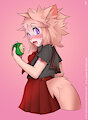 An apple a day keeps the doctor away. by SynnfulTiger