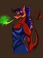Demon Fox girl by Smutbunnies