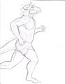 Running drago :P by grizzledcroc