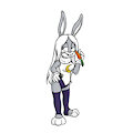 Miroku bunny by Tvcrip