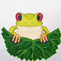 Tiny frog by KiaraSLZ