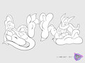 [Hyper feets, Paws, Pokemon] Contest Between Amphibians.