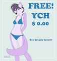 FREE YCH RAFFLE by Furfe