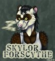 Smokey Badge By Jaguar Paws