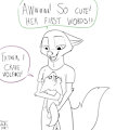 I blame cartoons for this! by albinefoxxo