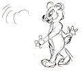 Cartooney Al Bear doodle