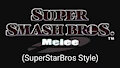 Super Smash Bros Melee Opening (SuperStarBros Style)