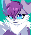 Smoll violet puppy avatar