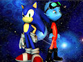 Sonic and Kip - Blue Universe by KipSupernova