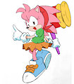 Classic Amy Rose colored