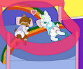 Sugar and Ginger Sleeping -By l1llily-