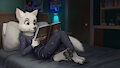 Nighttime Reading by pentrep