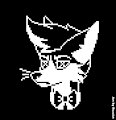 Dapper-Fool Commission - B/W Animated Pixel Icon