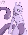 Little Mewtwo Doodle