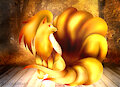 An Autumn Ninetales. by Baekinbasket
