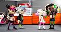 Splatoon 2 - Squid Sisters and Off The Hook First Meeting