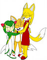 Tails' round of hugs