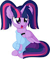 Twilight Sparkle With Twintails