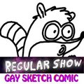 Regular Show Short Gay Sketch Comic