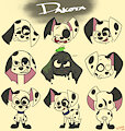 Dakota Character Sheet by Plinko